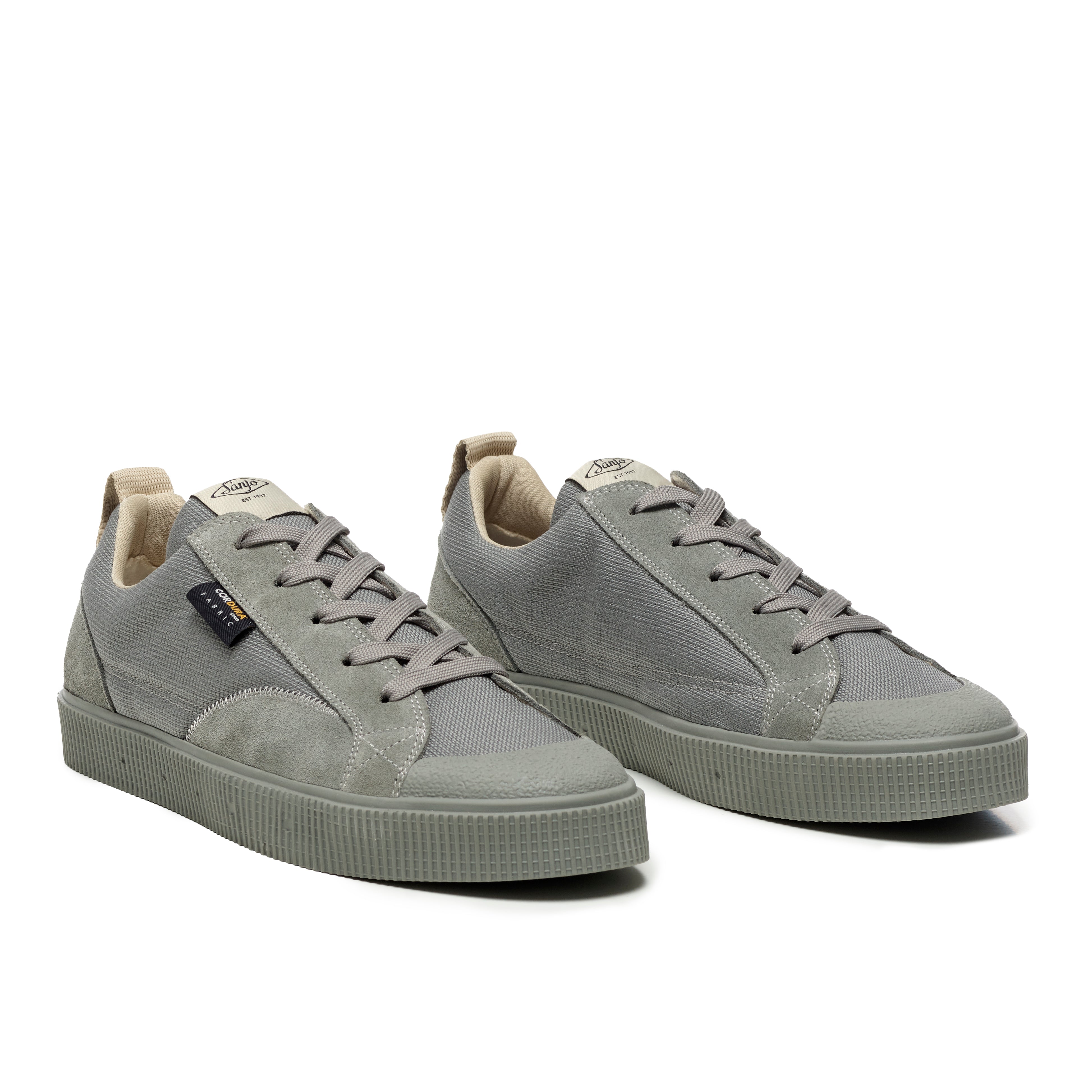Sapatilhas Sanjo teste V3 // All Grey Cinzento-2