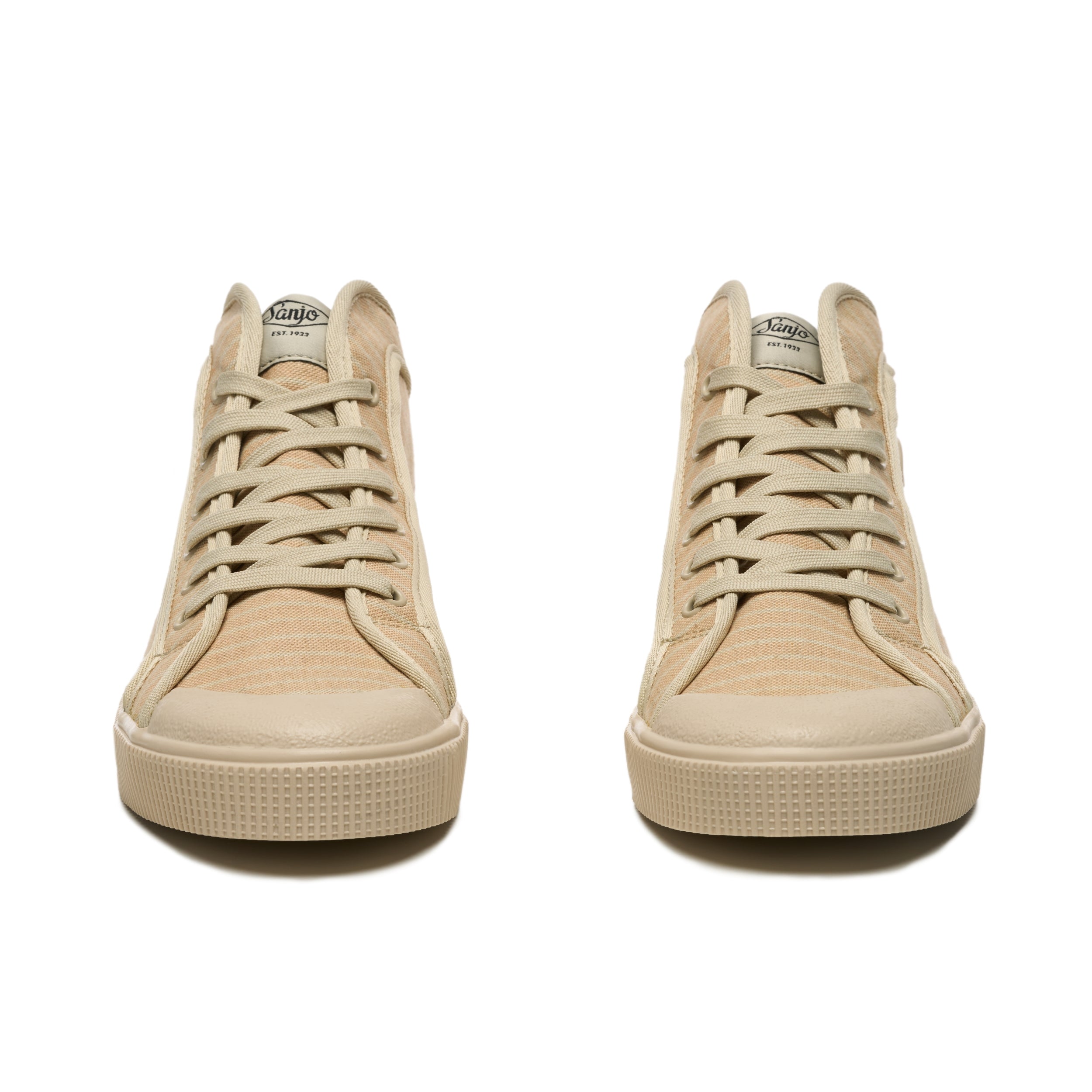 Sapatilhas Sanjo K100 Pinstripe // Mustard Amarelo-3