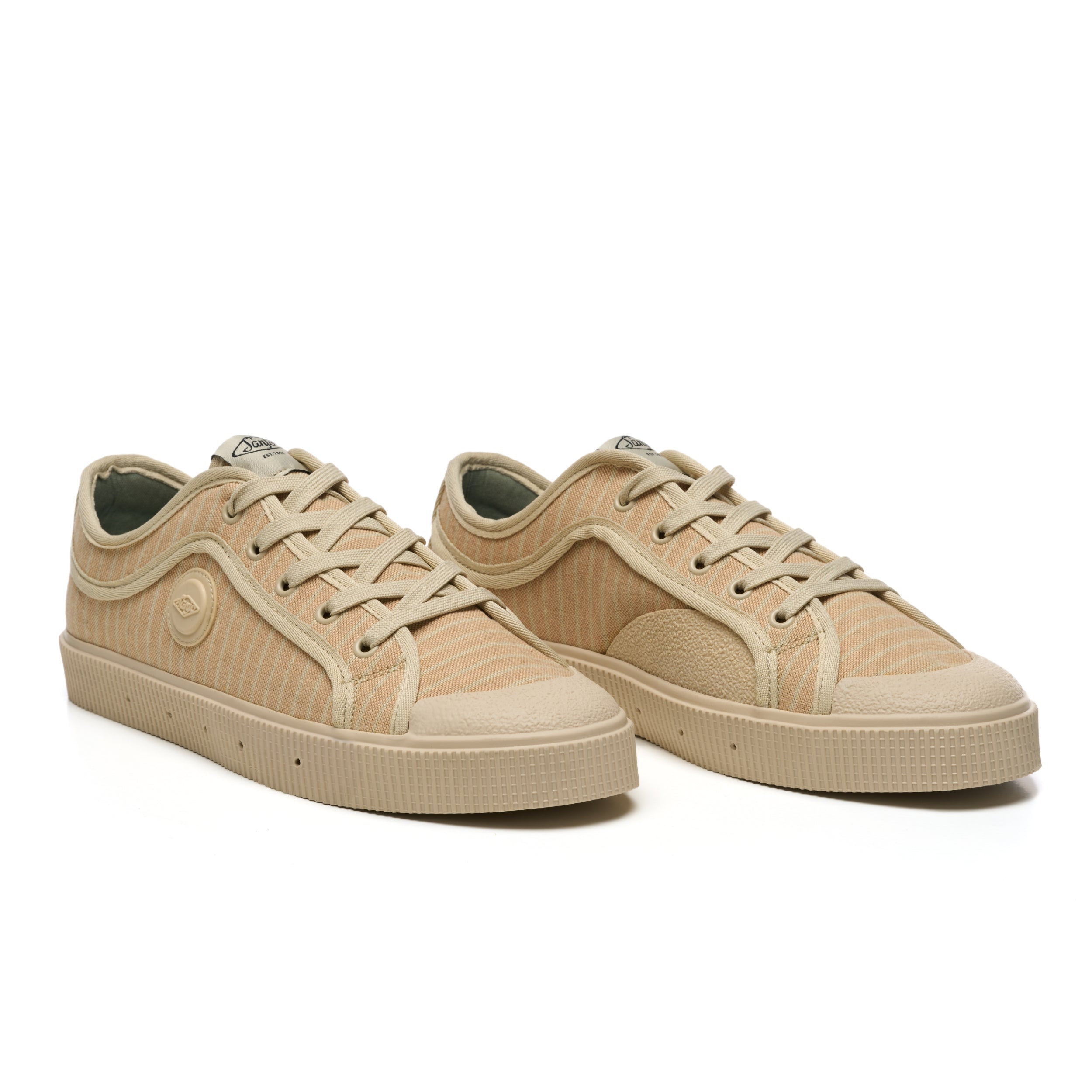 Sapatilhas Sanjo K200 Pinstripe // Mustard Amarelo-2