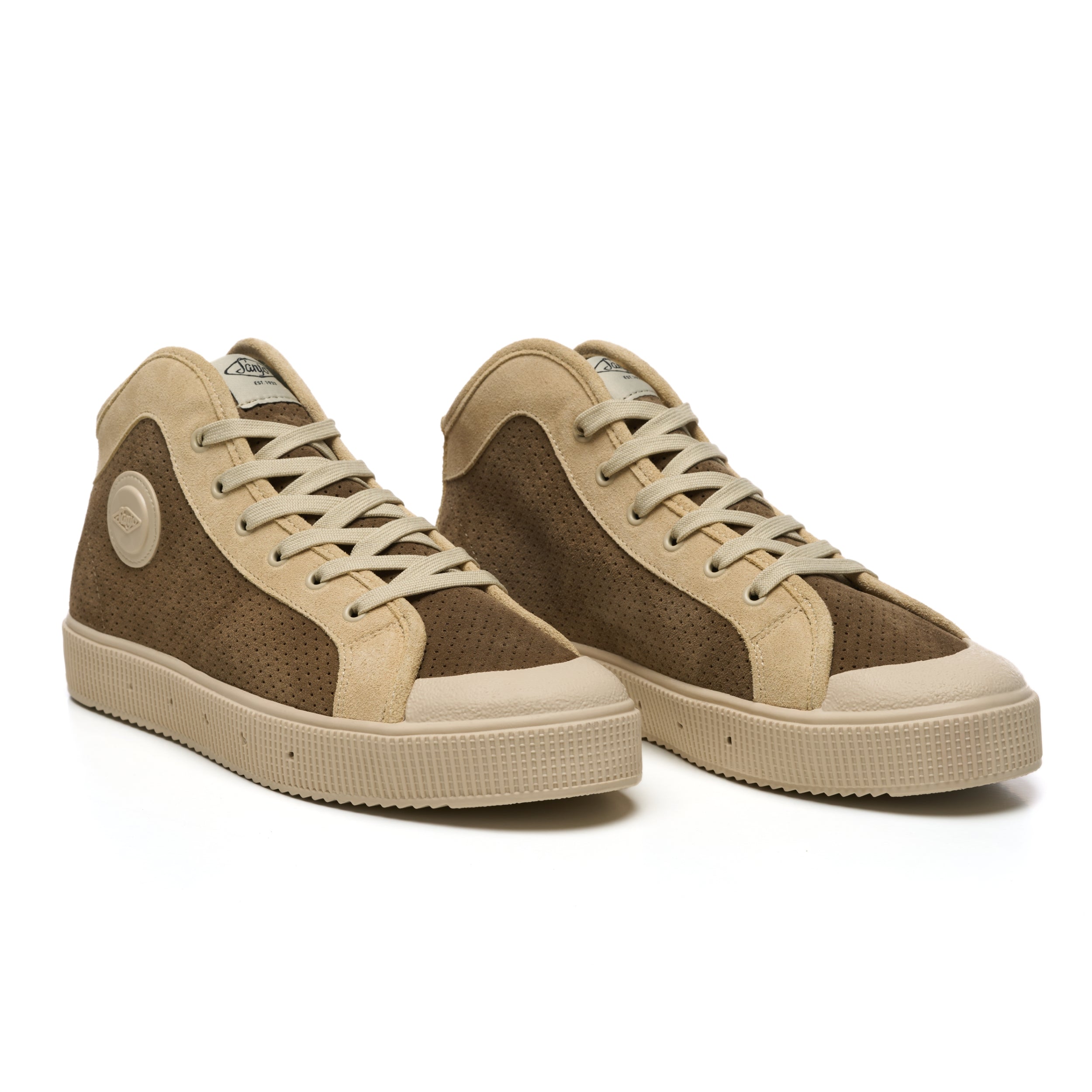 Sapatilhas Sanjo K100 OG Air Dotted // Smoke Castanho-2
