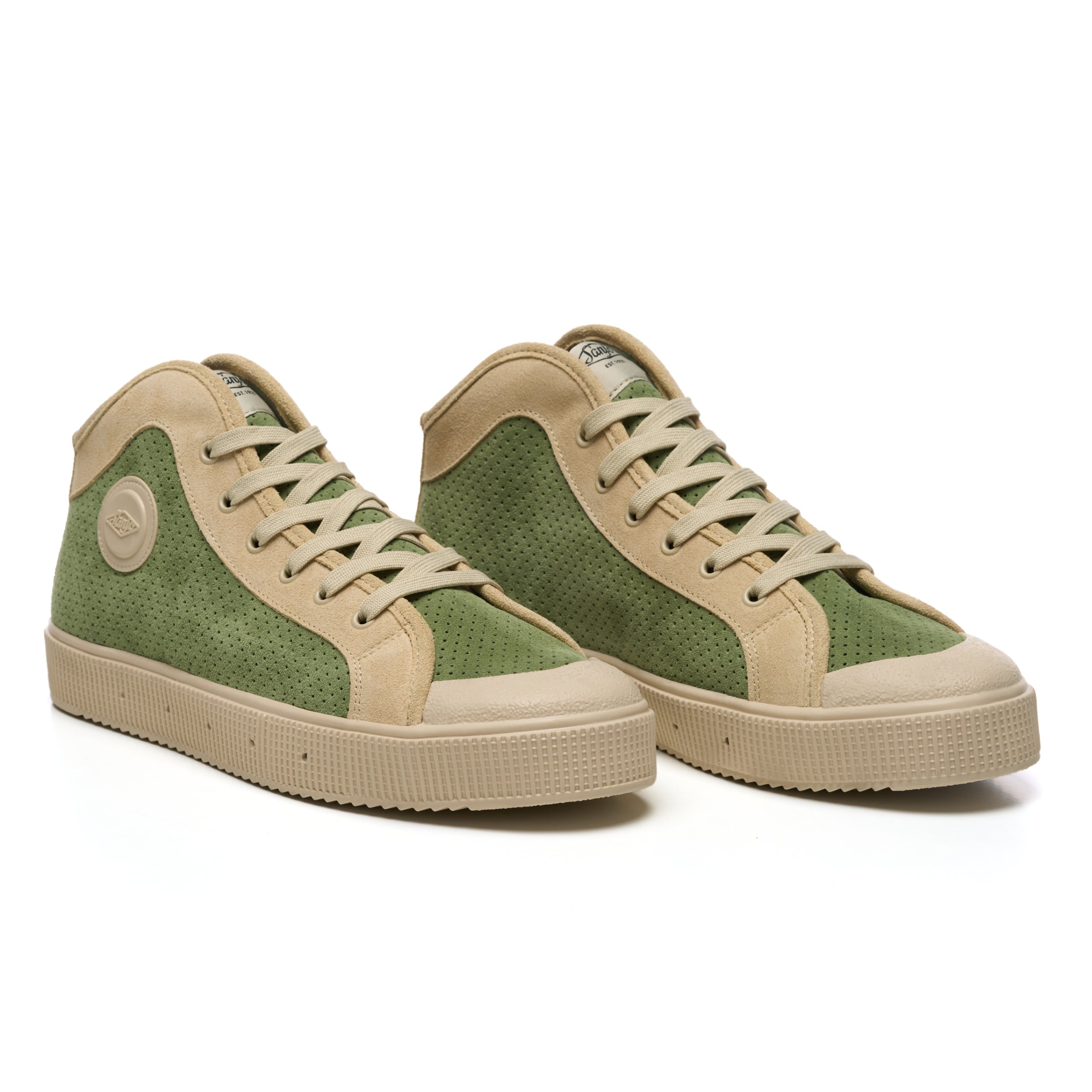 Sapatilhas Sanjo K100 OG Air Dotted // Moss Verde-2