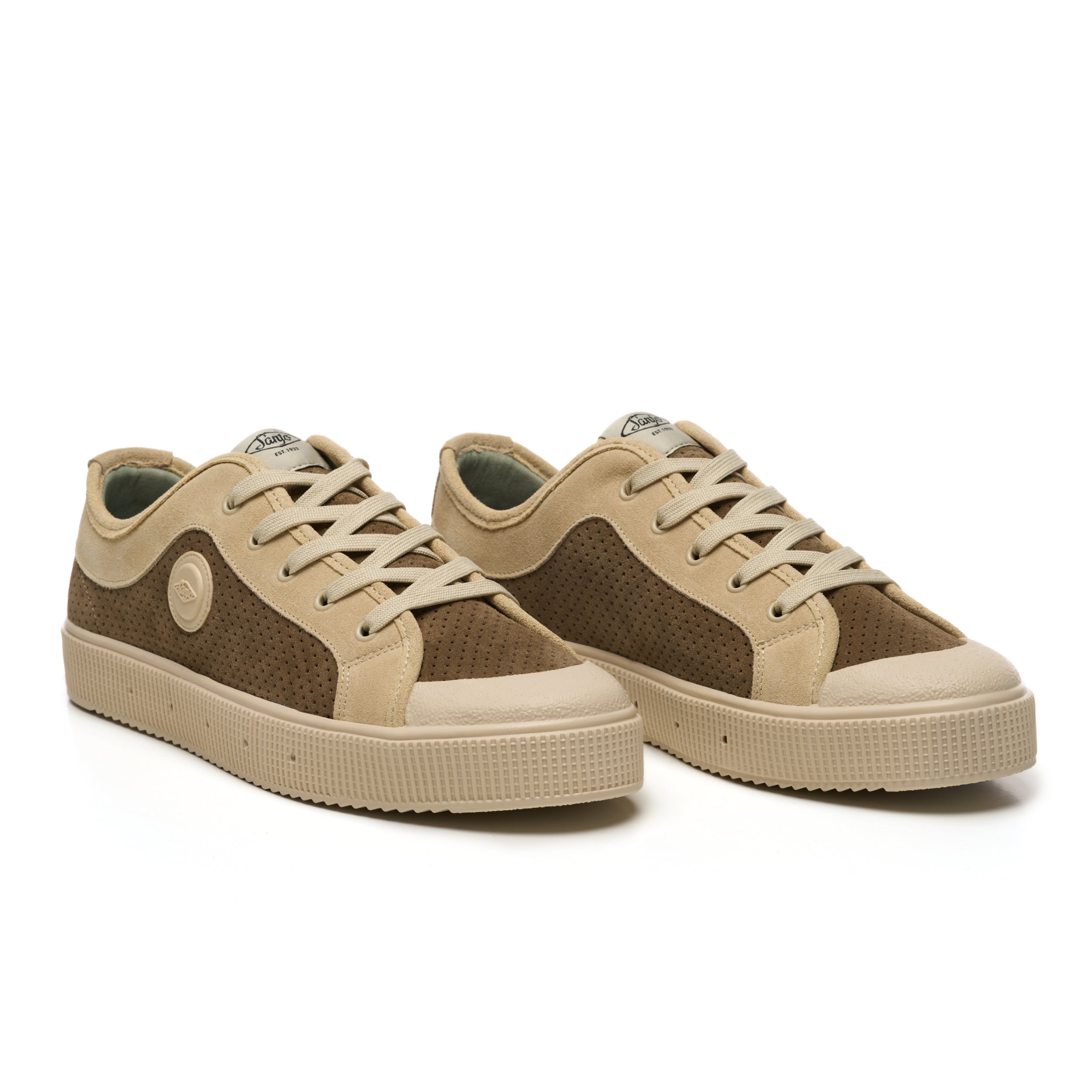 Sapatilhas Sanjo K200 OG Air Dotted // Smoke Castanho-2