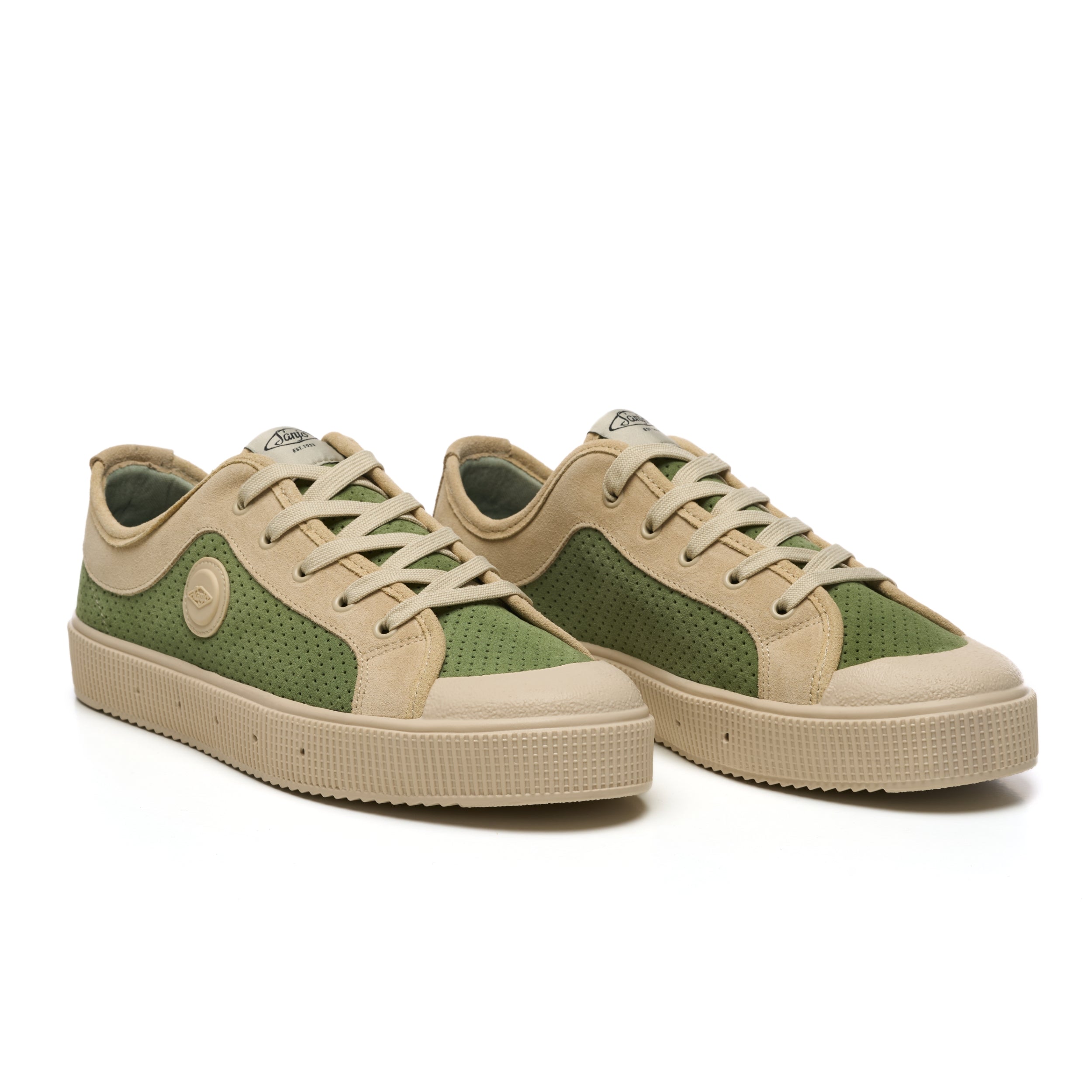 Sapatilhas Sanjo K200 OG Air Dotted // Moss Verde-2