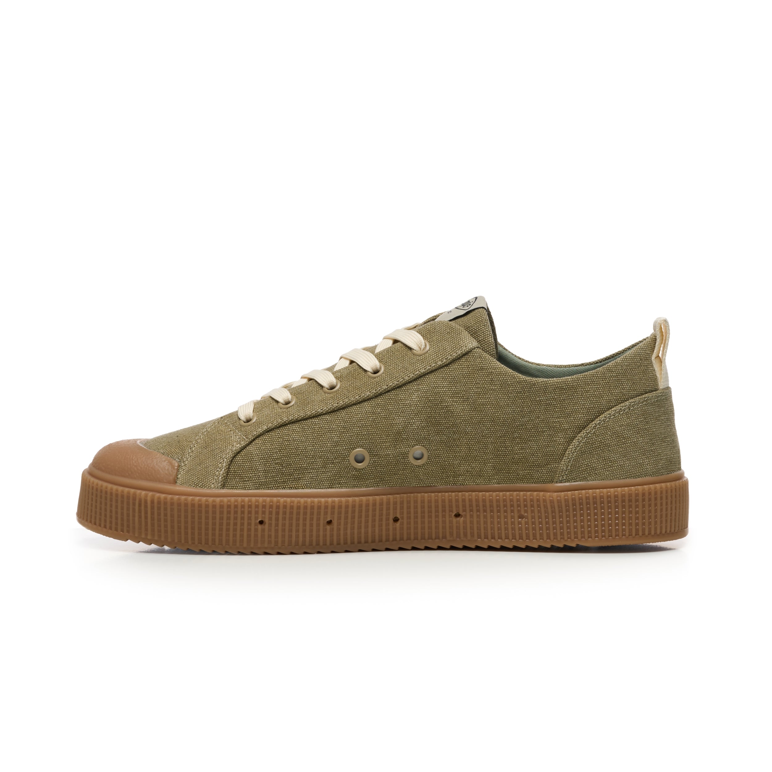 Sapatilhas Sanjo K230 Washed // Kaki Gum Caqui-4