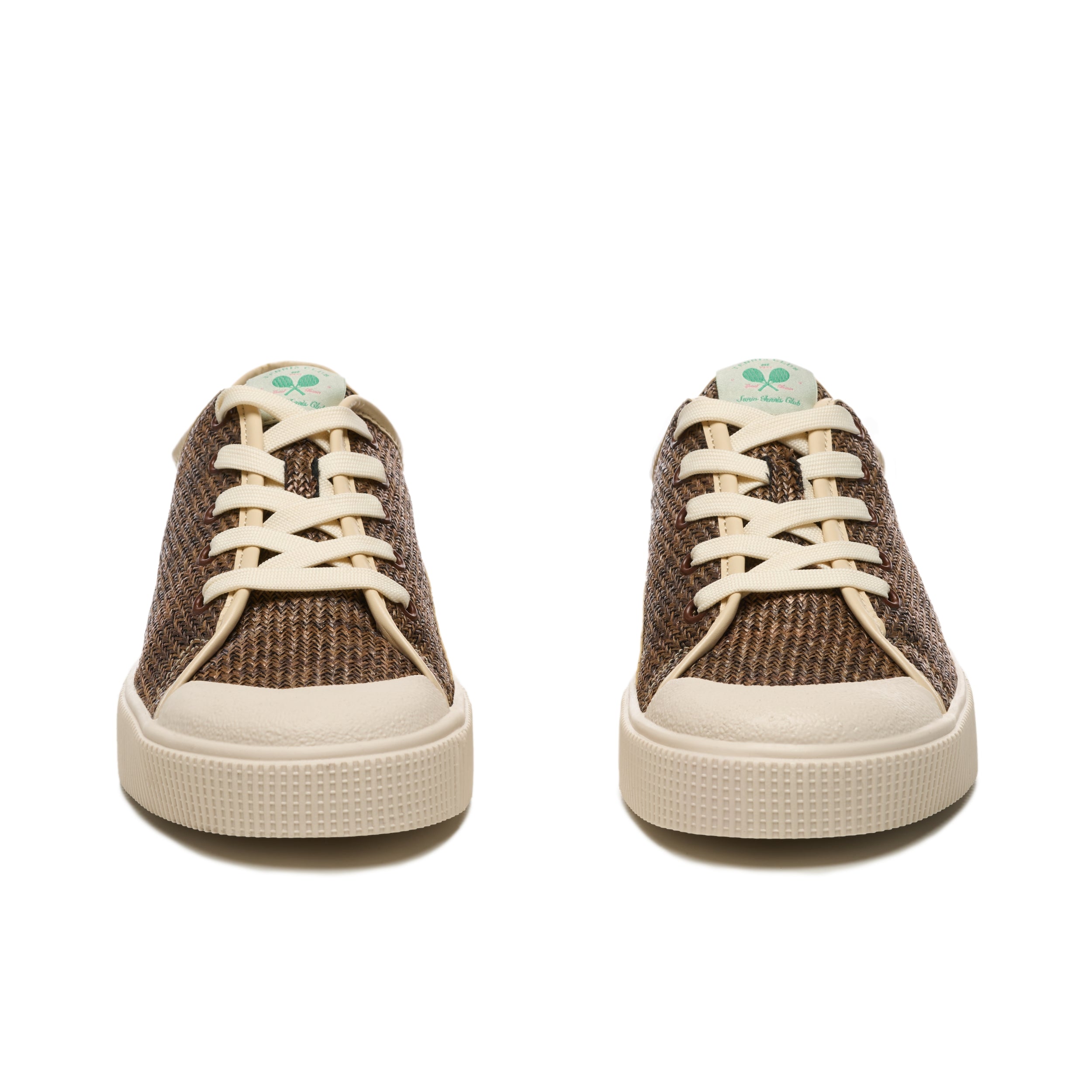 Sapatilhas Sanjo STC70 Low Raffia Knitting // Brown Castanho-3