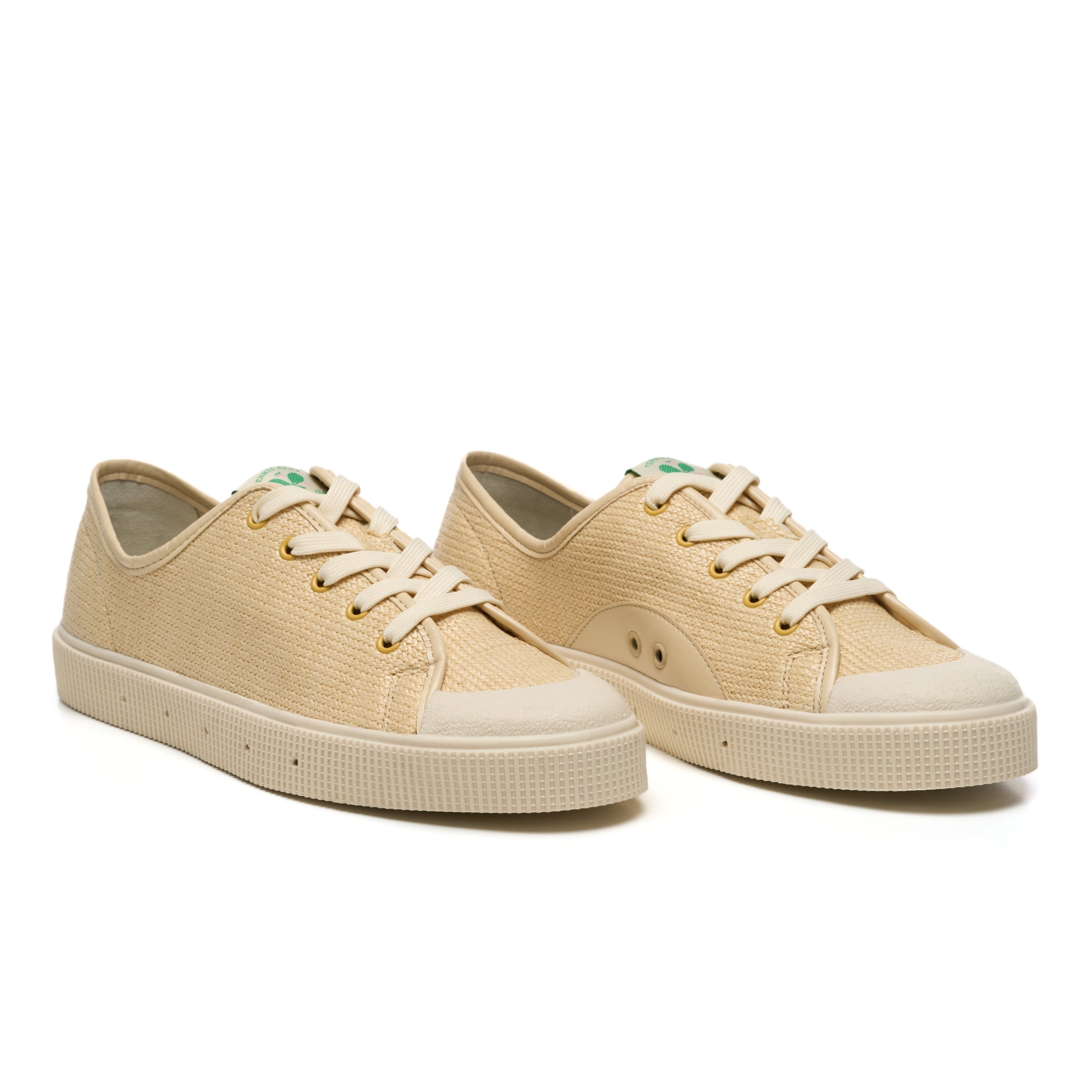 Sapatilhas Sanjo STC70 Low Raffia Knitting // Natural Cru-2