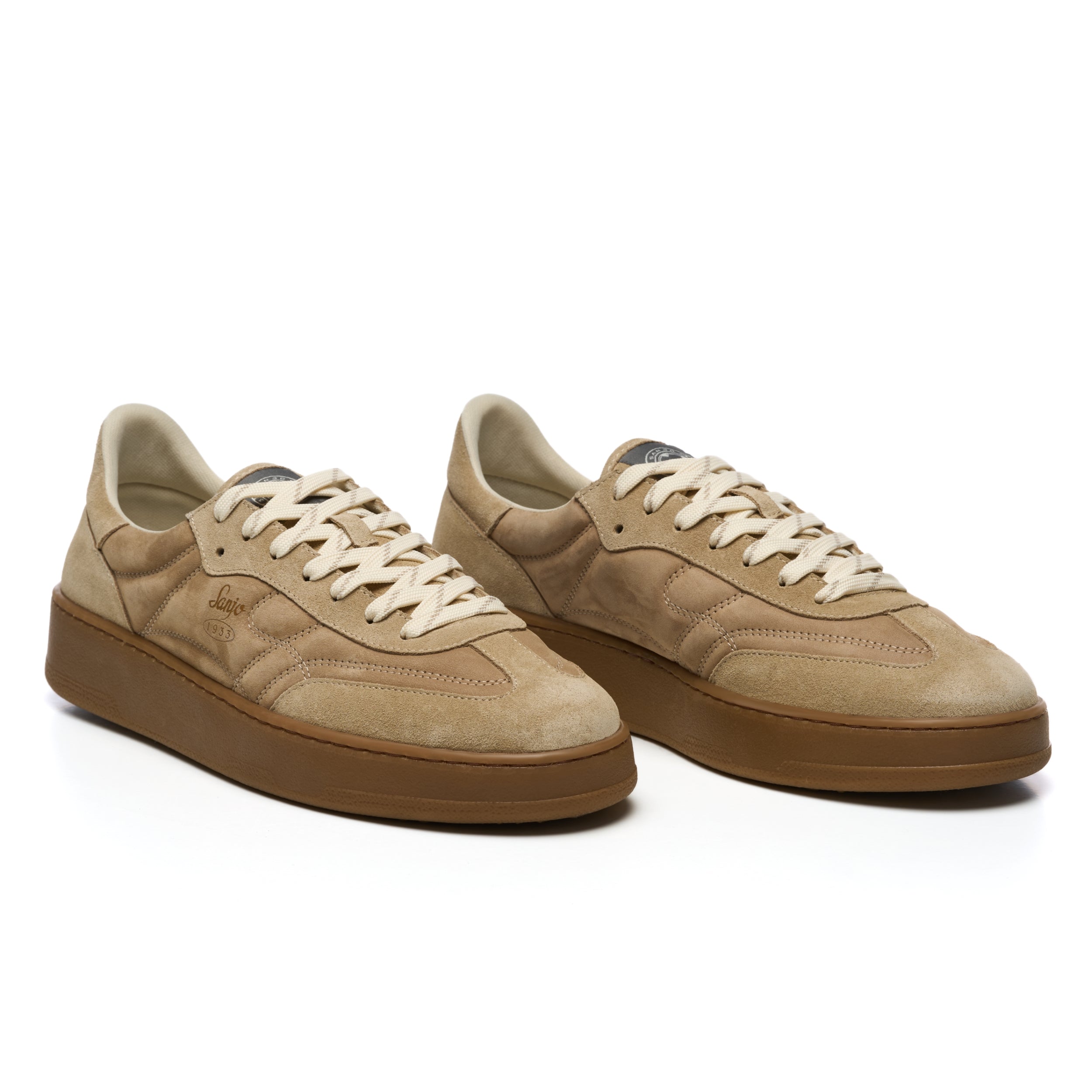 Sapatilhas Sanjo FTC'86 // Ash Taupe Castanho-2