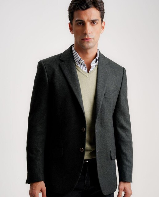 Imagem 0 de Blazer Regular - Cinzento
