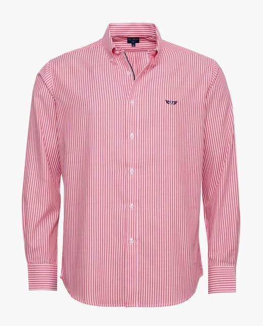 Imagem 0 de Camisa às Riscas de Manga Comprida