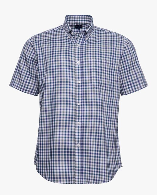 Imagem 0 de Camisa às Riscas de Manga Curta