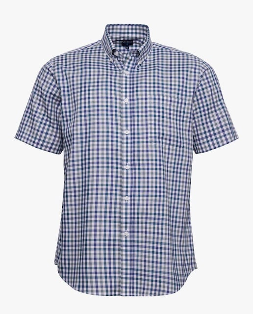 Imagem 0 de Camisa às Riscas de Manga Curta