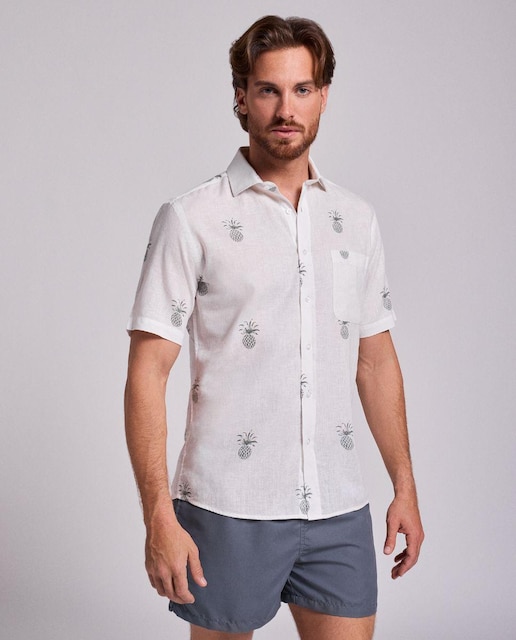 Imagem 0 de Camisa de Manga Curta Estampada