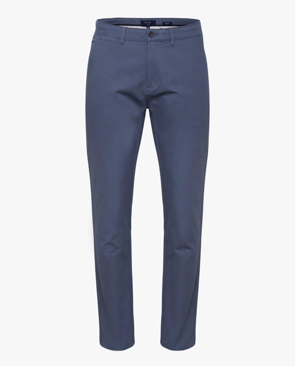 Imagem 0 de Calças Chino de Corte Regular em Azul