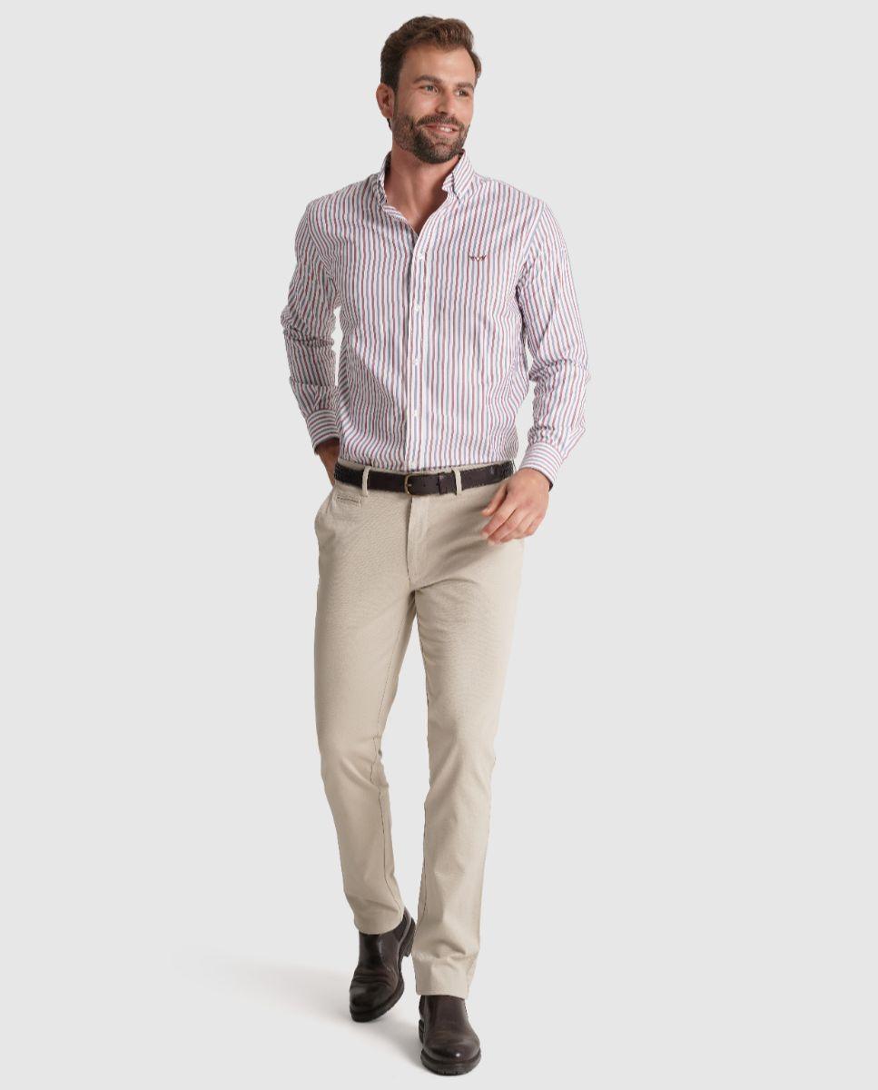 Imagem 0 de Calças Chino de Corte Slim