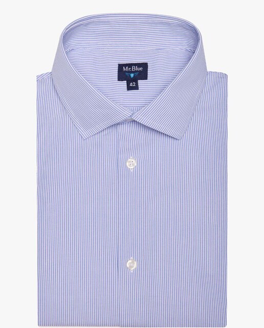 Imagem 0 de Camisa 100% Algodão às Riscas