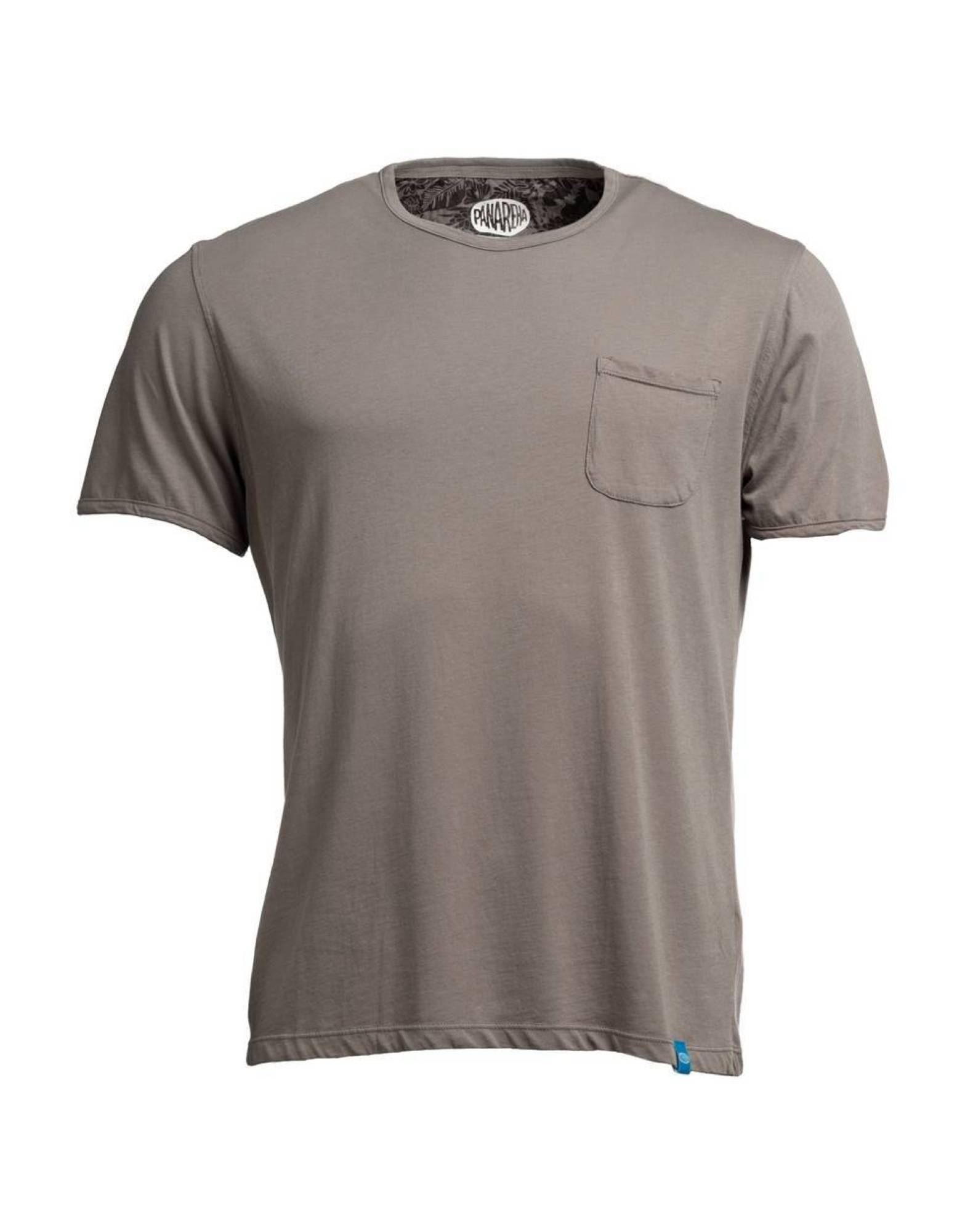 Imagem 0 de T-shirt lisa com bolso em algodão