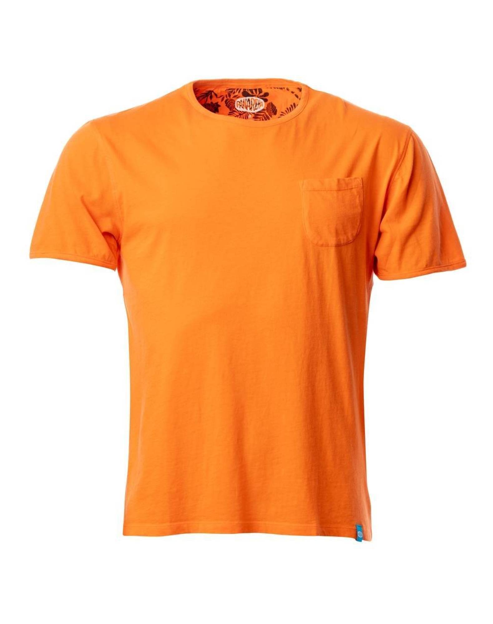 Imagem 0 de T-shirt lisa com bolso em algodão