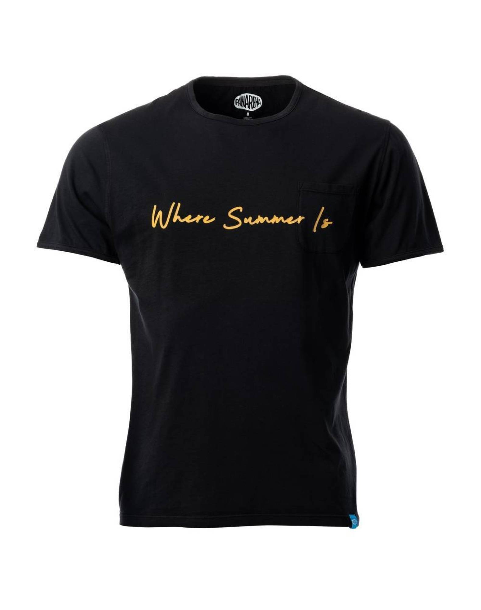 Imagem 0 de T-shirt de manga curta com bolso em algodão