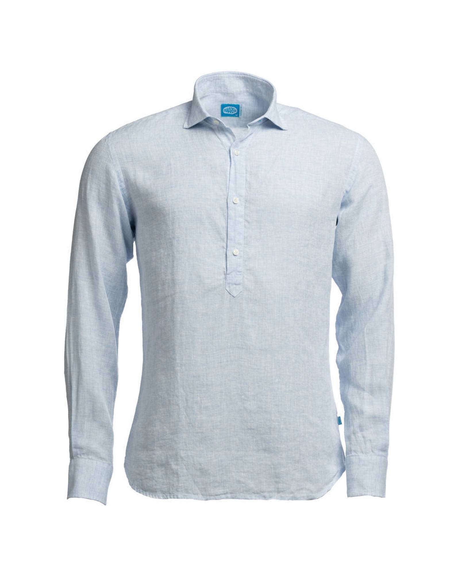 Imagem 0 de Camisa Polera lisa em linho