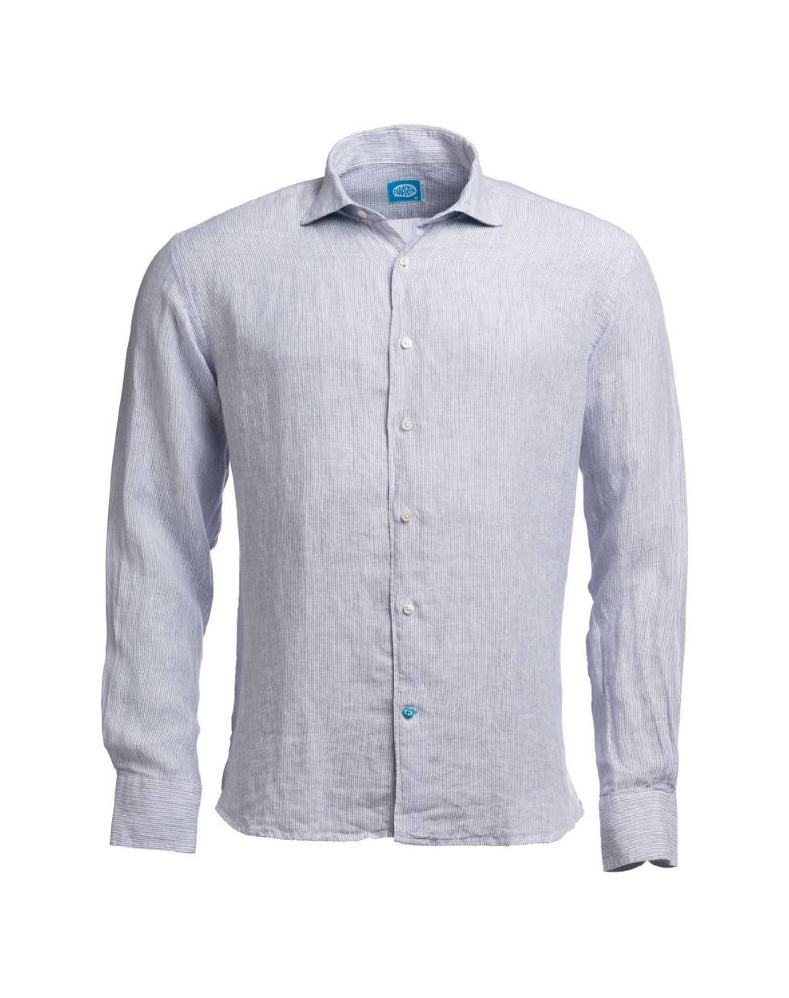 Imagem 0 de Camisa às riscas em linho