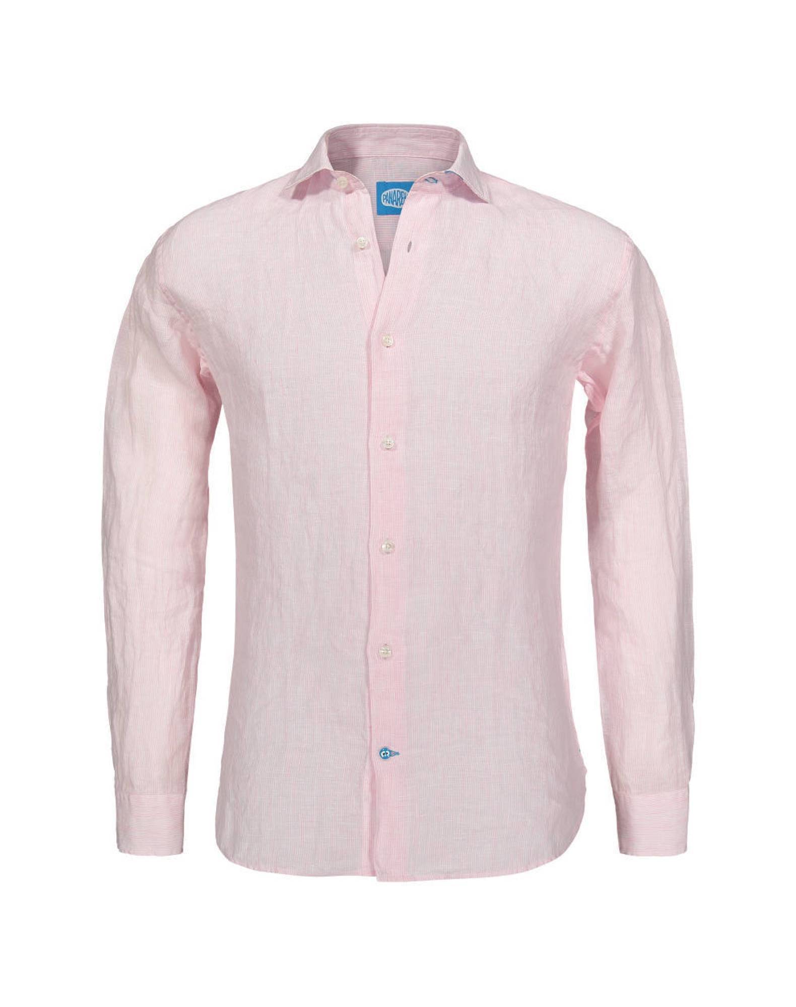 Imagem 0 de Camisa às riscas em linho