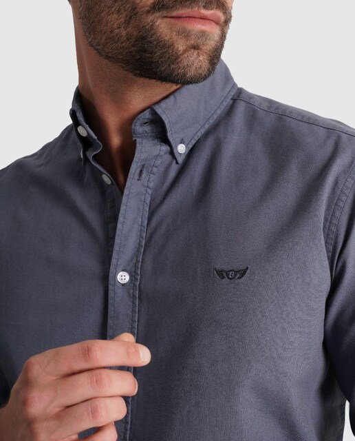 Imagem 0 de Camisa Lisa de Manga Comprida 100% Algodão