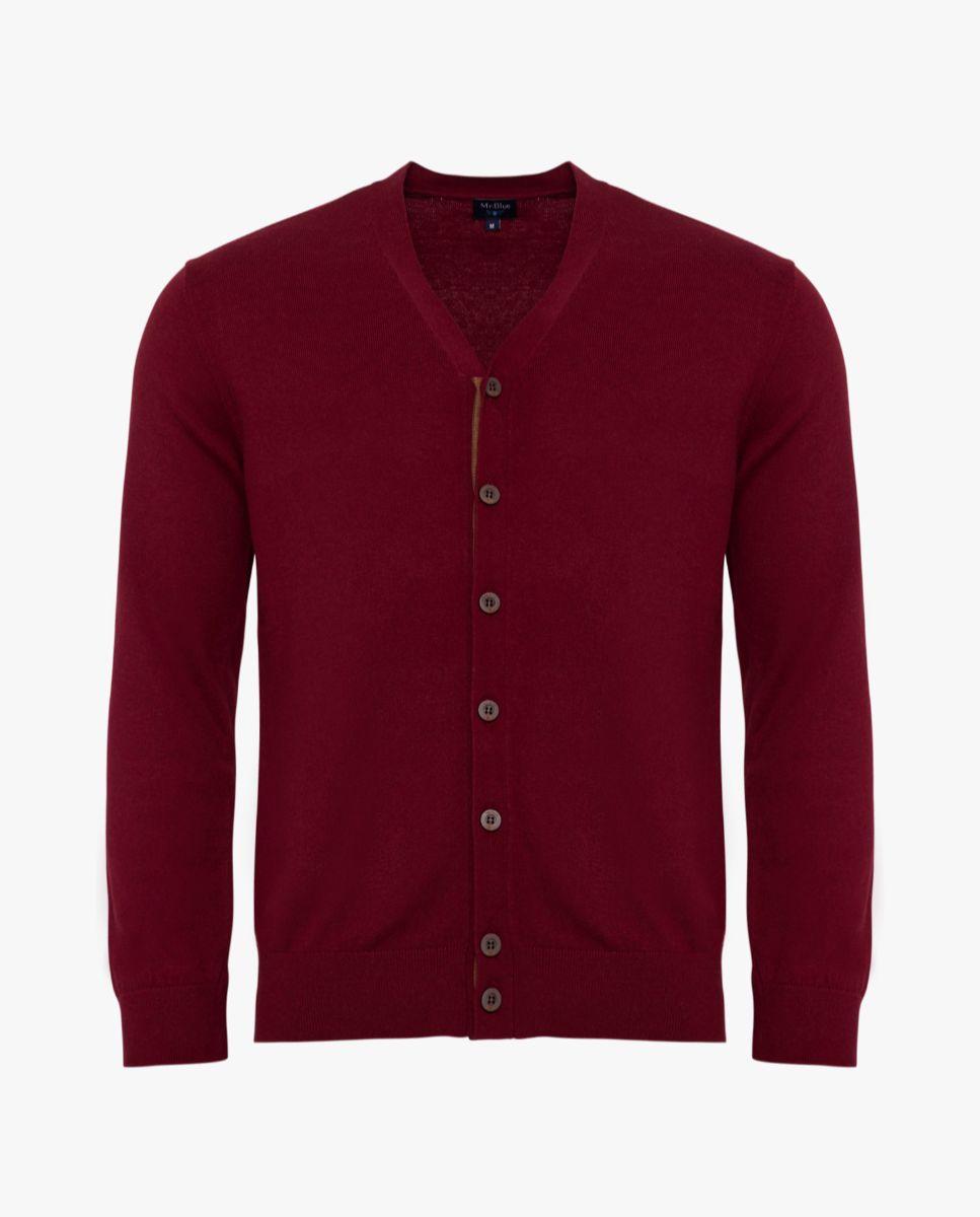 Imagem 0 de Cardigan em Malha de Manga Comprida com Fecho de Botões Frontal