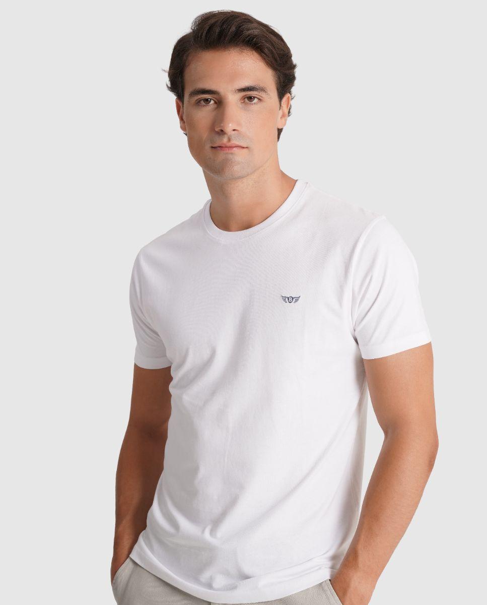 Imagem 0 de T-shirt de Manga Curta e Gola Redonda