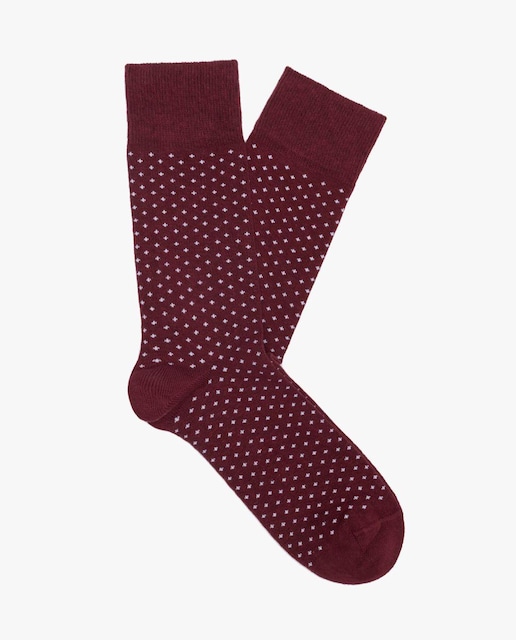 Imagem 0 de Meias com Bolinhas e Detalhe Canelado