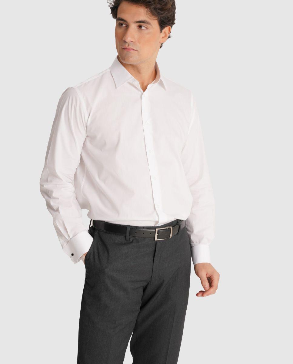 Imagem 0 de Camisa de Algodão de Manga Comprida