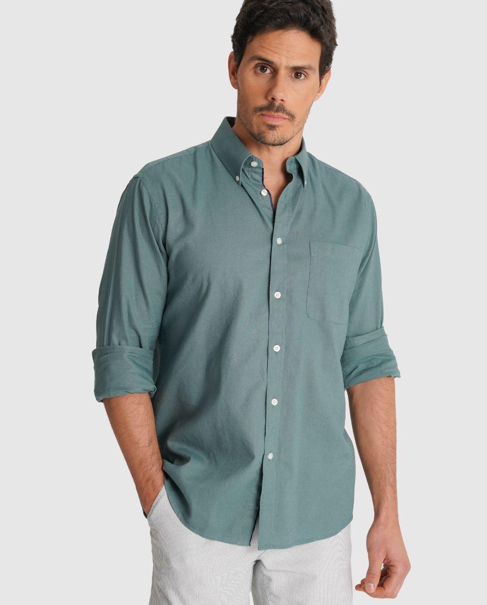 Imagem 0 de Camisa de Linho com Corte Regular