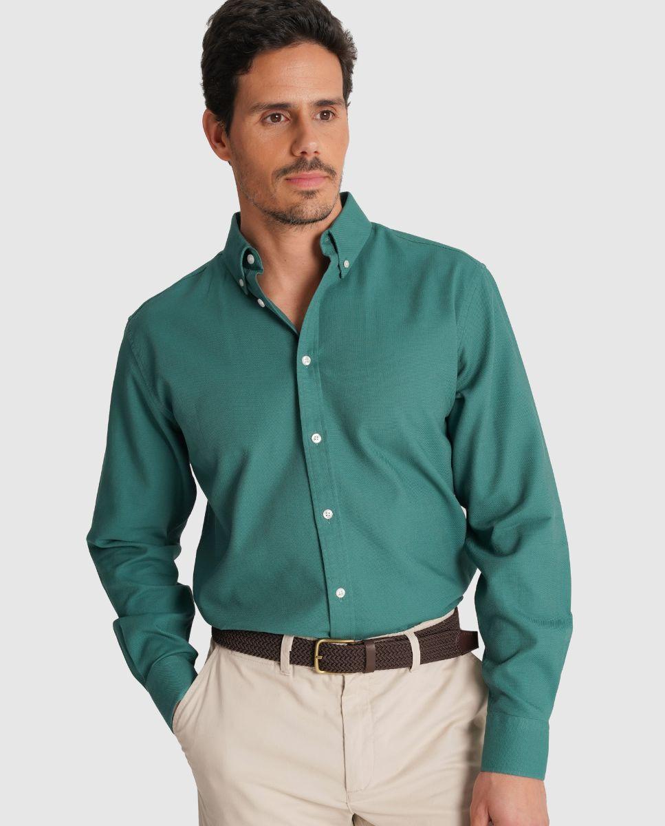 Imagem 0 de Camisa de Manga Comprida e Detalhe de Marca Bordado