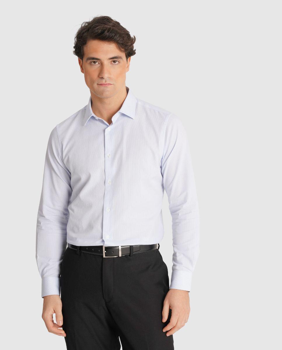 Imagem 0 de Camisa de Manga Comprida com Corte Slim