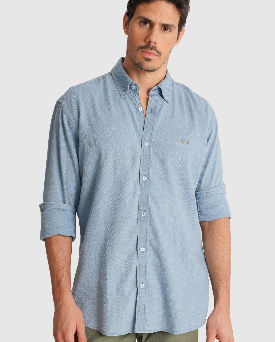 Imagem 0 de Camisa de Manga Comprida com Corte Regular