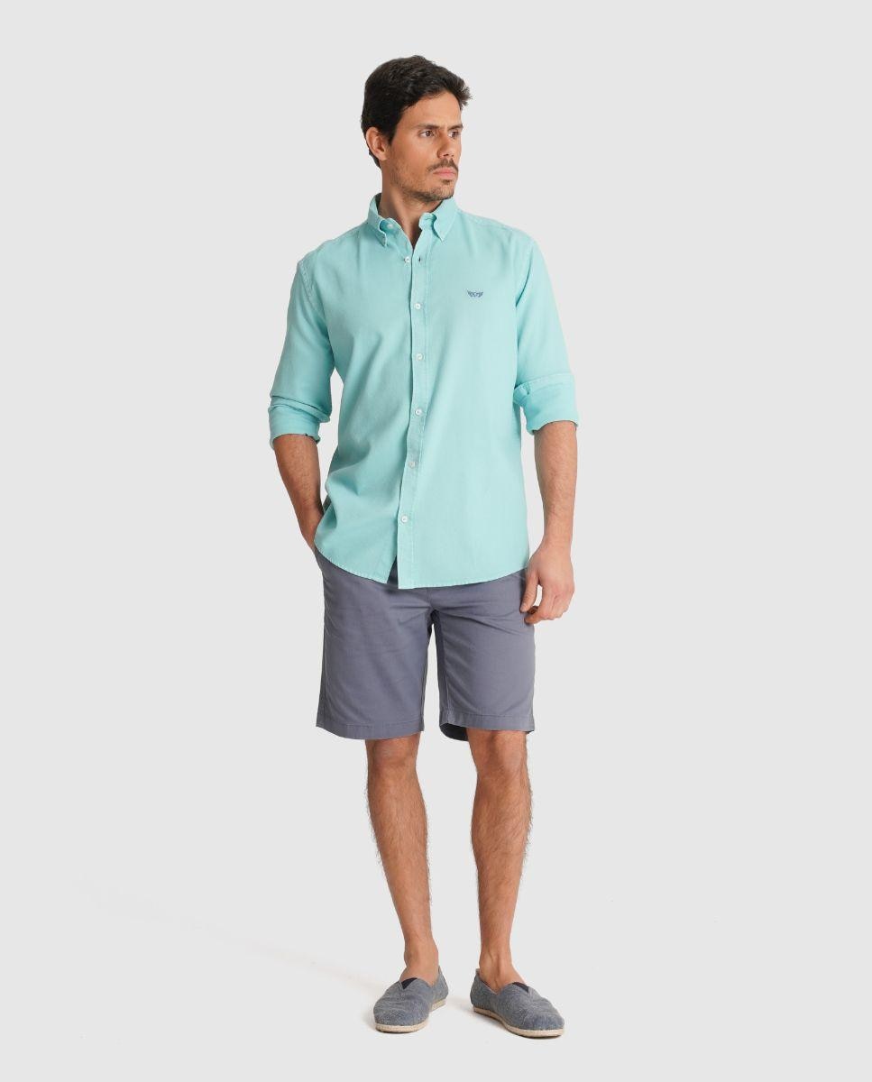 Imagem 0 de Camisa de Manga Comprida com Corte Regular