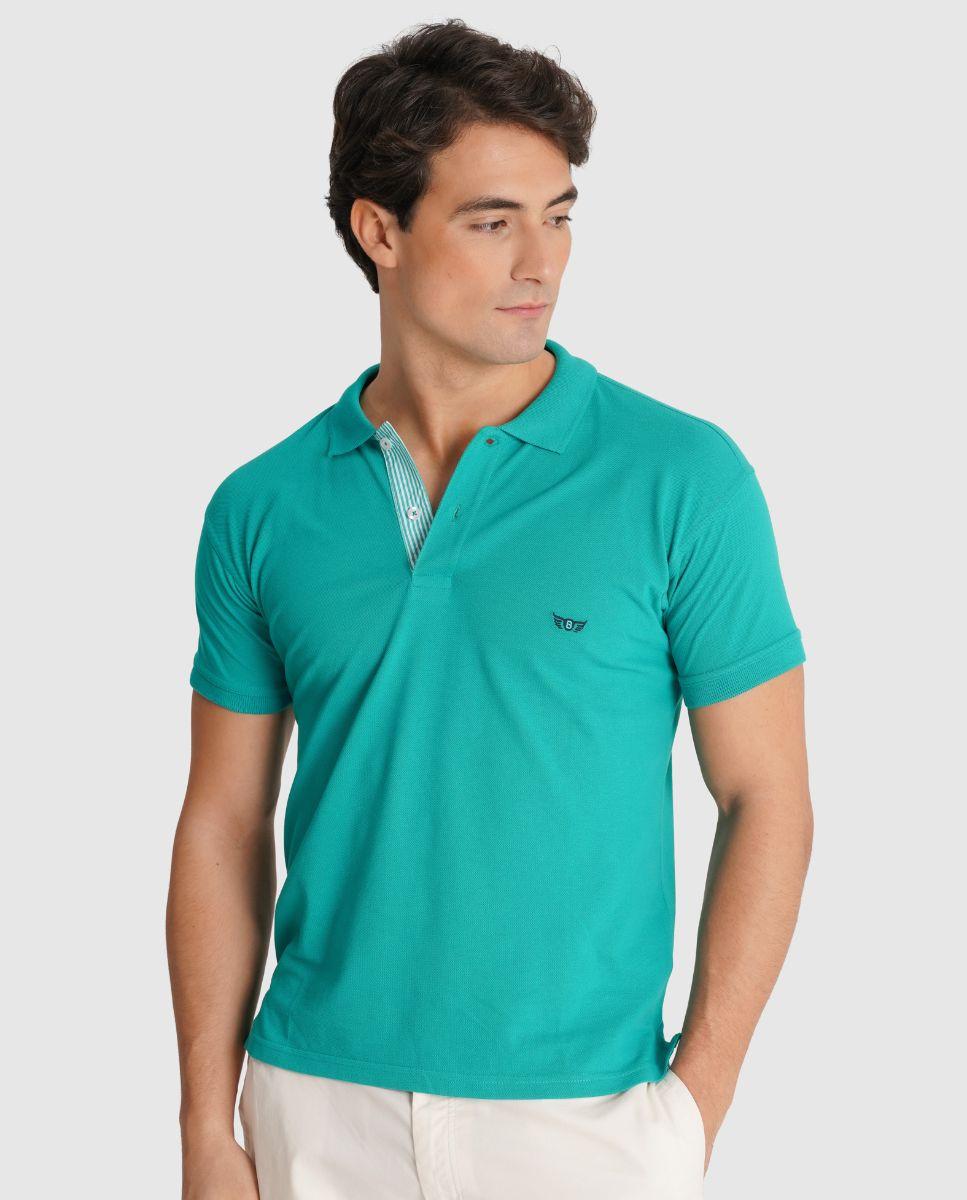 Imagem 0 de Polo de Manga Curta e Gola Camisa