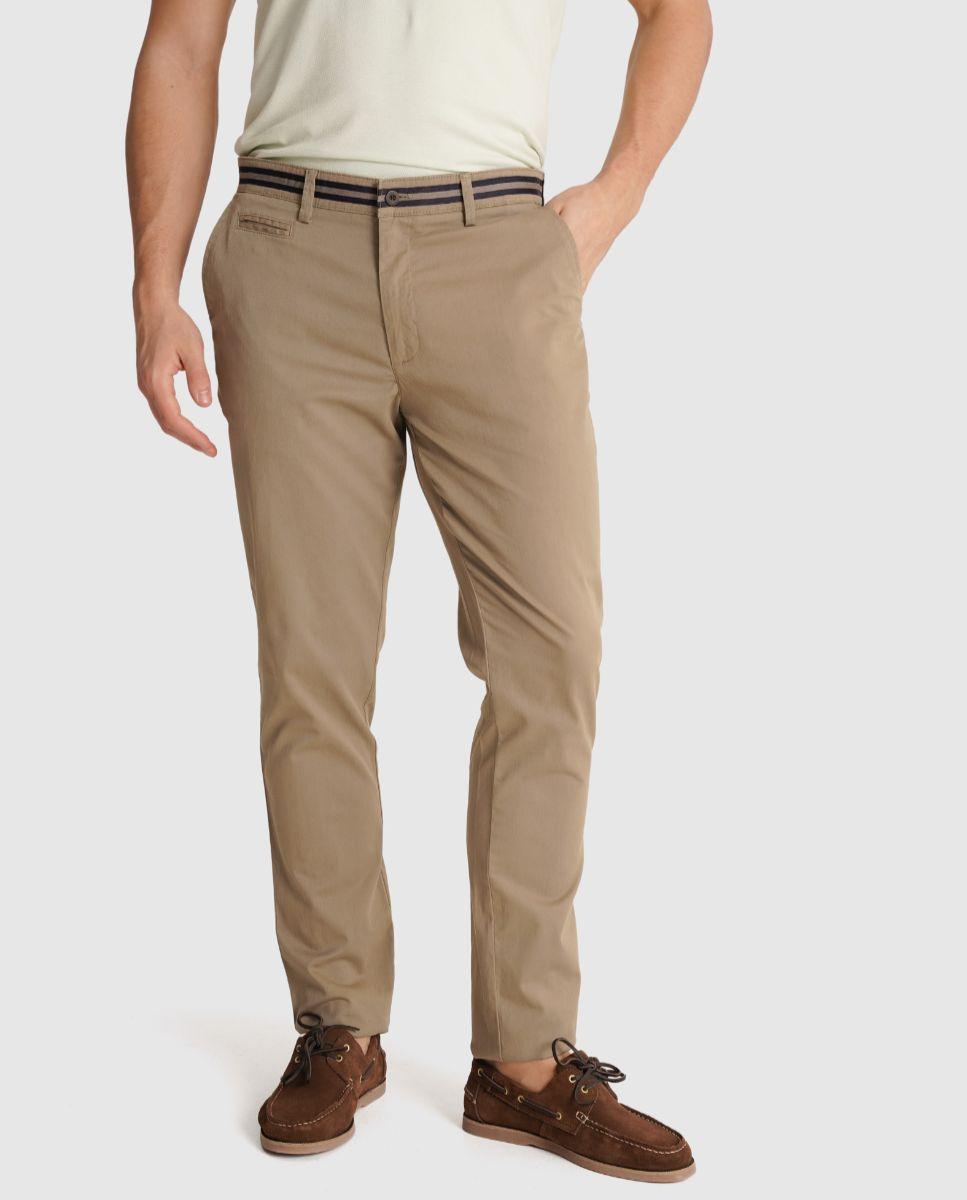 Imagem 0 de Calças Cinco Bolsos de Corte Ajustado