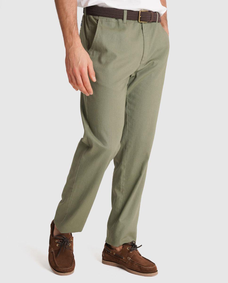 Imagem 0 de Calças Chino de Corte Regular
