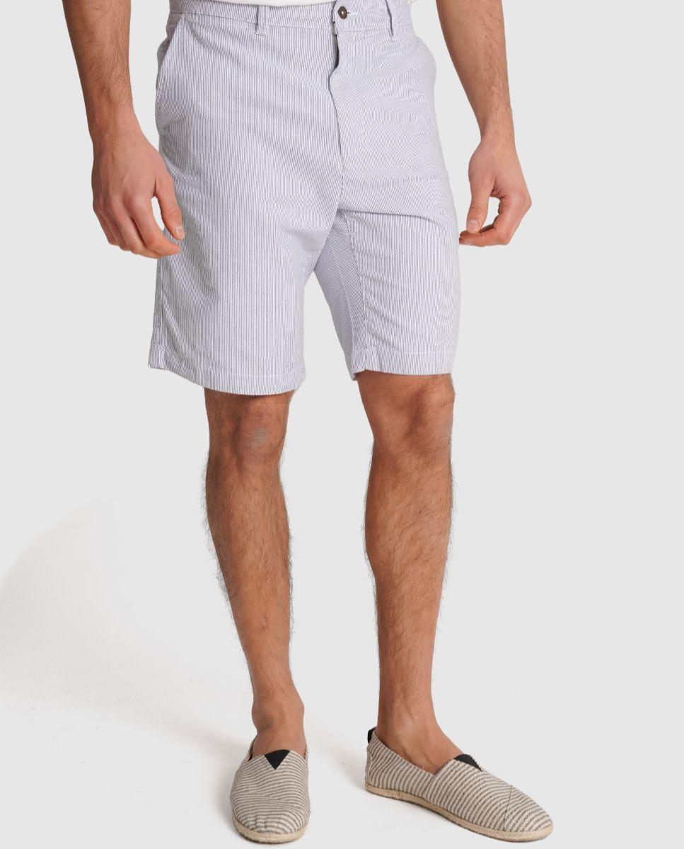 Imagem 0 de Bermudas com Bolsos e Fecho de Botão e Fecho Zip
