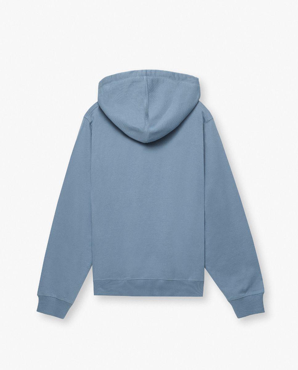 Sweatshirt com Capuz de Corte Regular Azul-2