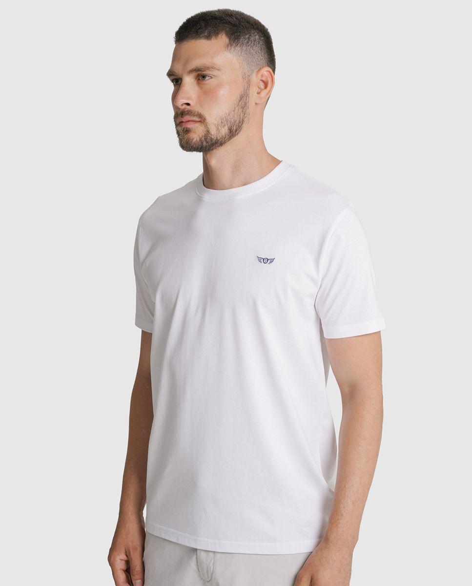 Imagem 0 de T-shirt algodão branca lisa