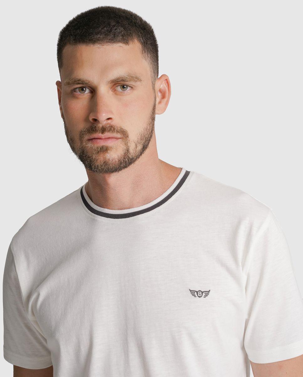 Imagem 0 de T-shirt algodão cru lisa