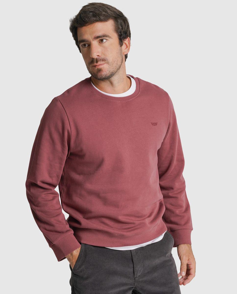 Imagem 0 de Hoodie algodão rosa liso