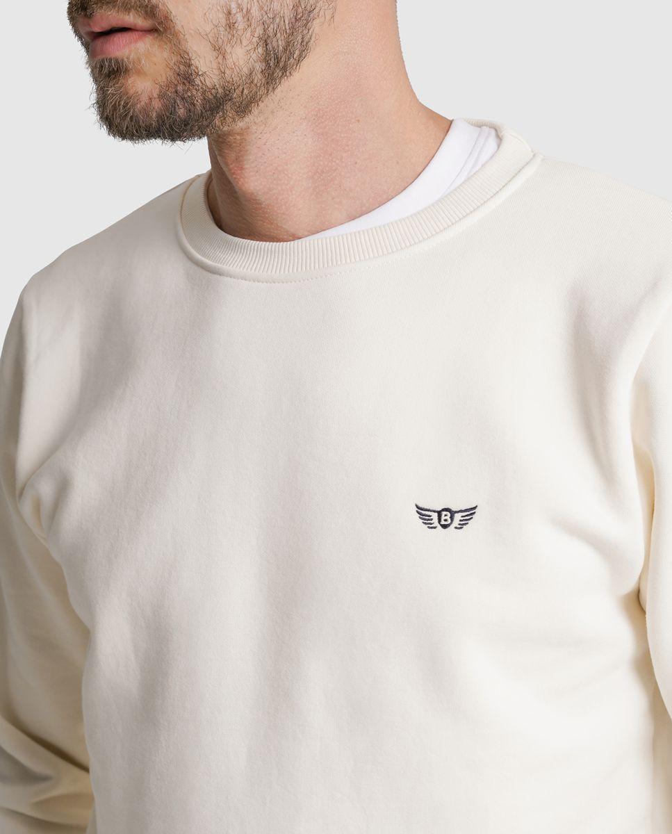 Hoodie algodão cru padrão Cru-1