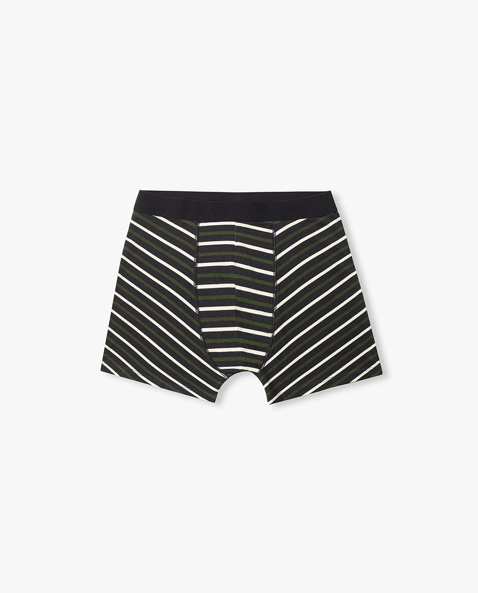Imagem 0 de Boxers bamboo regular fit azul riscas