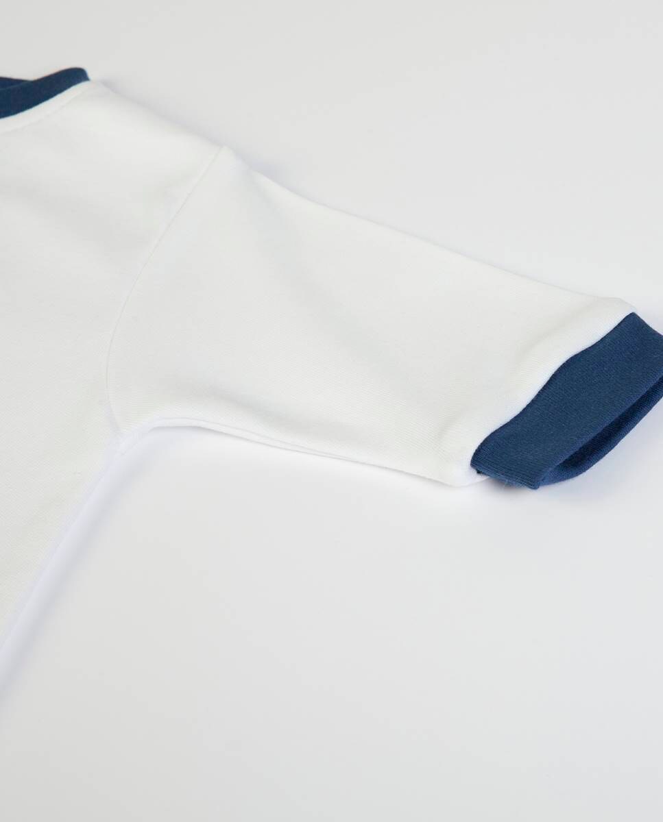 Babygrow em algodão Branco-4