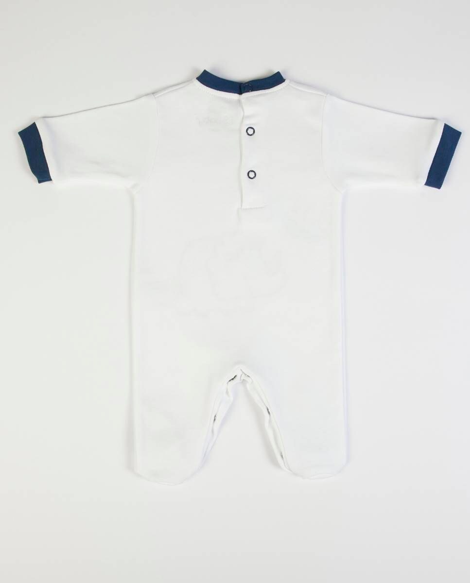 Babygrow em algodão Branco-6
