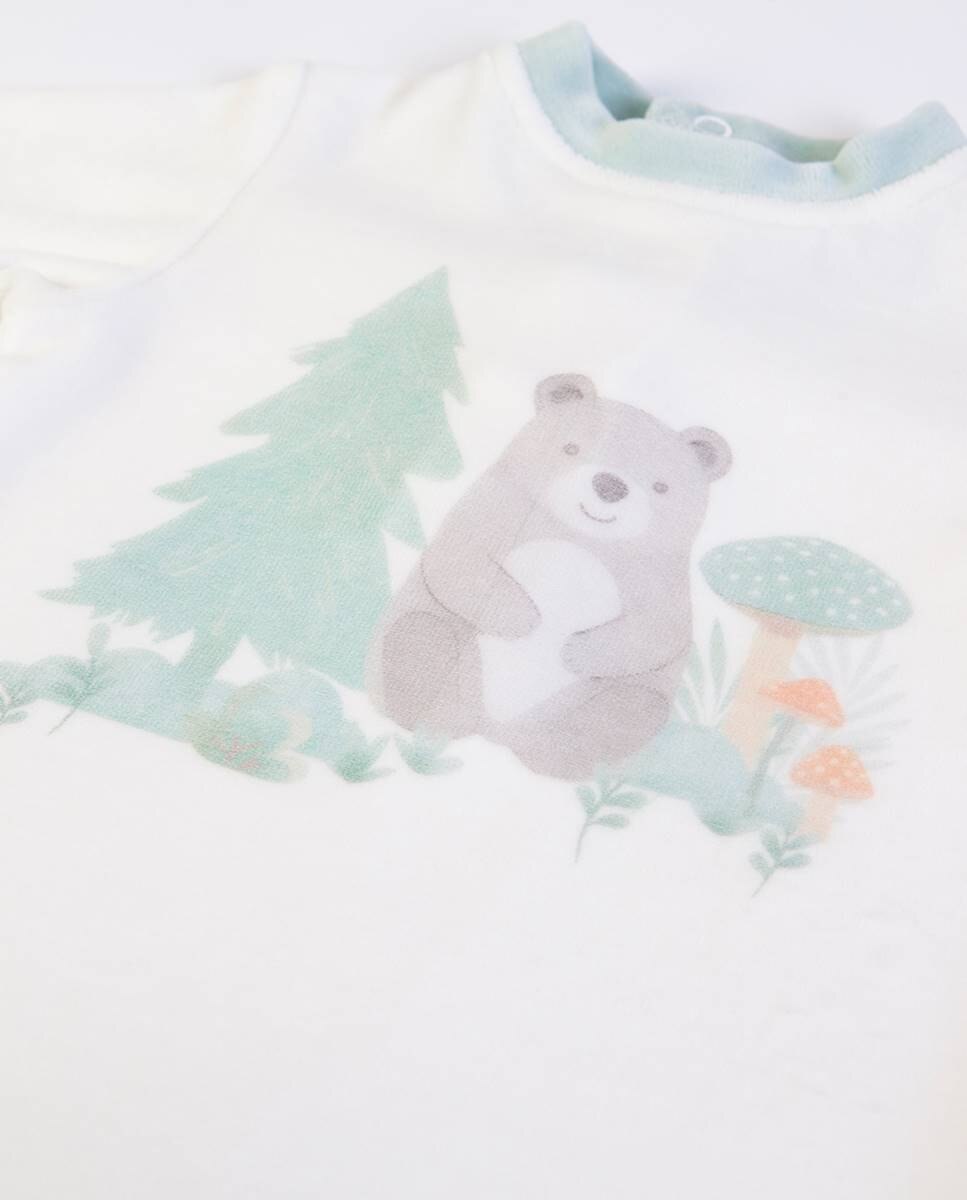 Babygrow em veludo FS Baby Verde-4