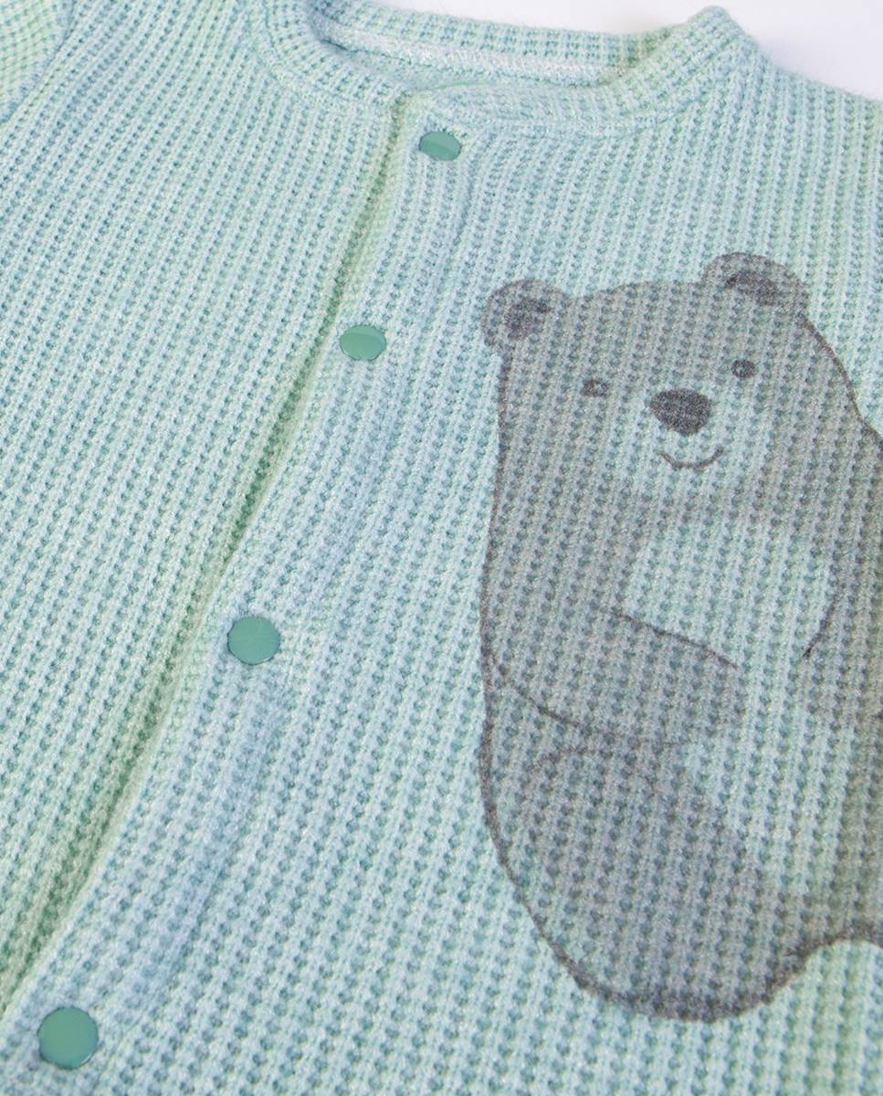 Casaco em malha FS Baby Verde-3