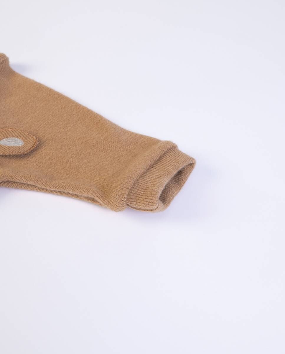 Babygrow em veludo FS Baby Castanho-claro-5